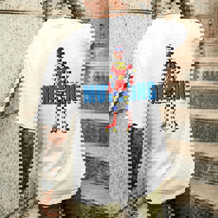 ムテキング A メンズTシャツ バックプリント 彼への贈り物