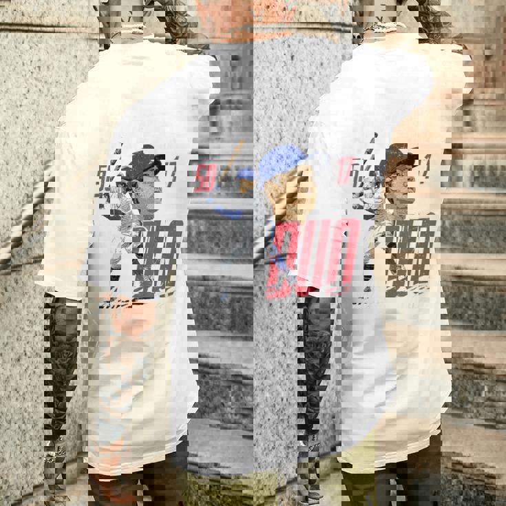 ムーキー・ベッツ&大谷翔平 メンズTシャツ バックプリント 彼への贈り物