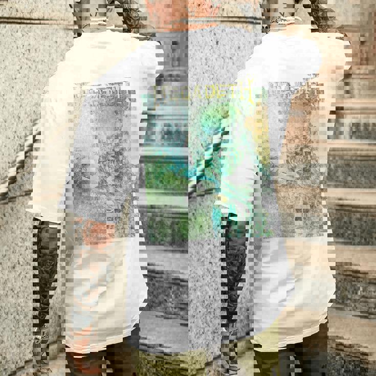 メガデス-クリプティック・ヴィック メンズTシャツ バックプリント 彼への贈り物