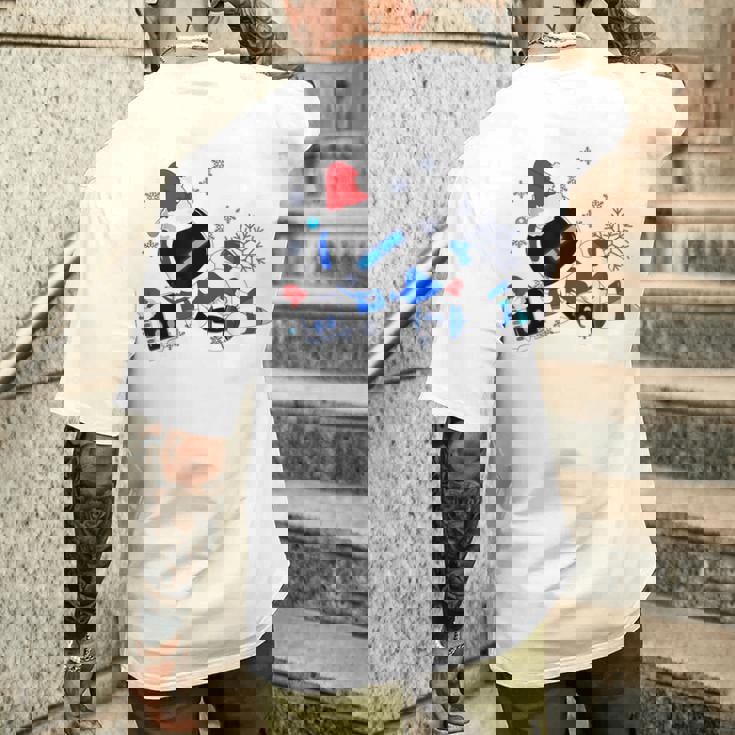 メリークリスマス アストロボット ファニースウェットシャツ メンズTシャツ バックプリント 彼への贈り物