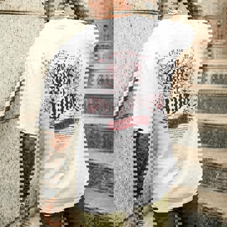 モダン ヒップホップ ビンテージ グラフィティ エッジー アーバン バックプリント ストリートウェア メンズTシャツ バックプリント 彼への贈り物