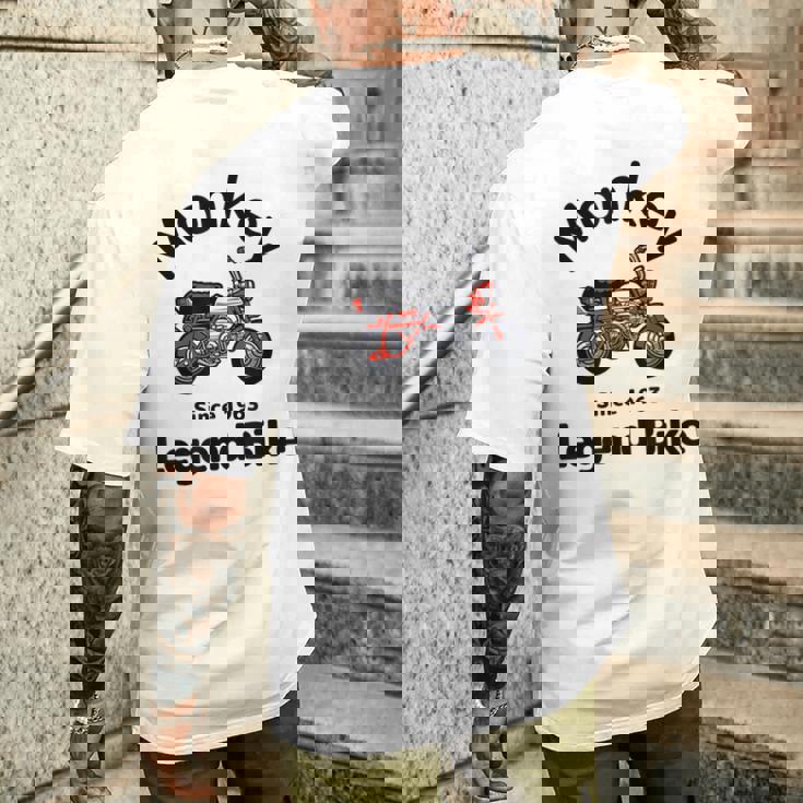 モンキー Z50a Legend Bike メンズTシャツ バックプリント 彼への贈り物