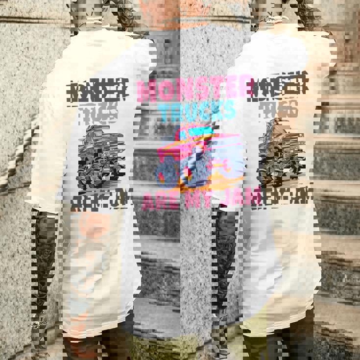 モンスタートラックアーマイジャムモンスタートラックキッズ メンズTシャツ バックプリント 彼への贈り物