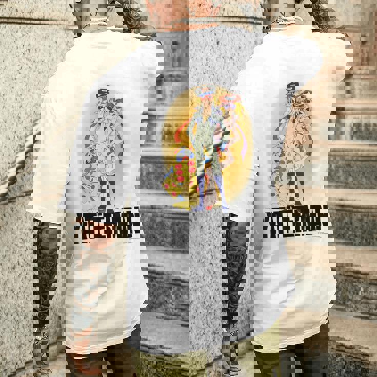 ヤッターマン A メンズTシャツ バックプリント 彼への贈り物