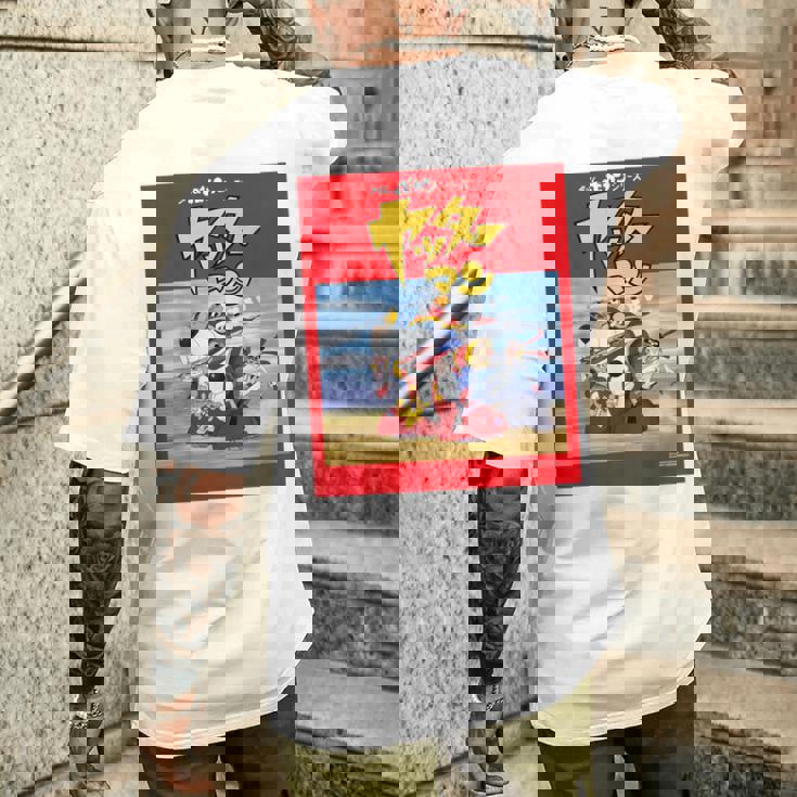 ヤッターマン C メンズTシャツ バックプリント 彼への贈り物