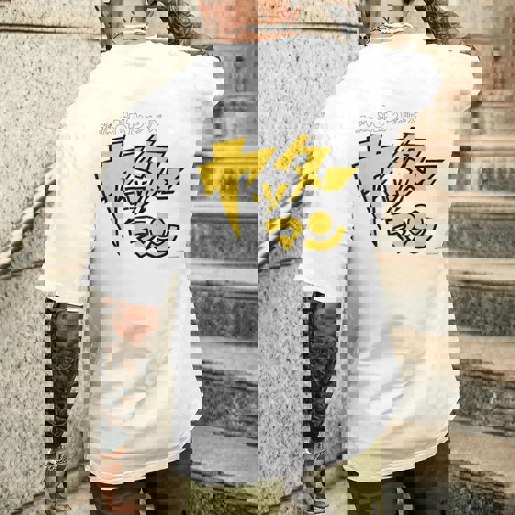 ヤッターマン ロゴ メンズTシャツ バックプリント 彼への贈り物