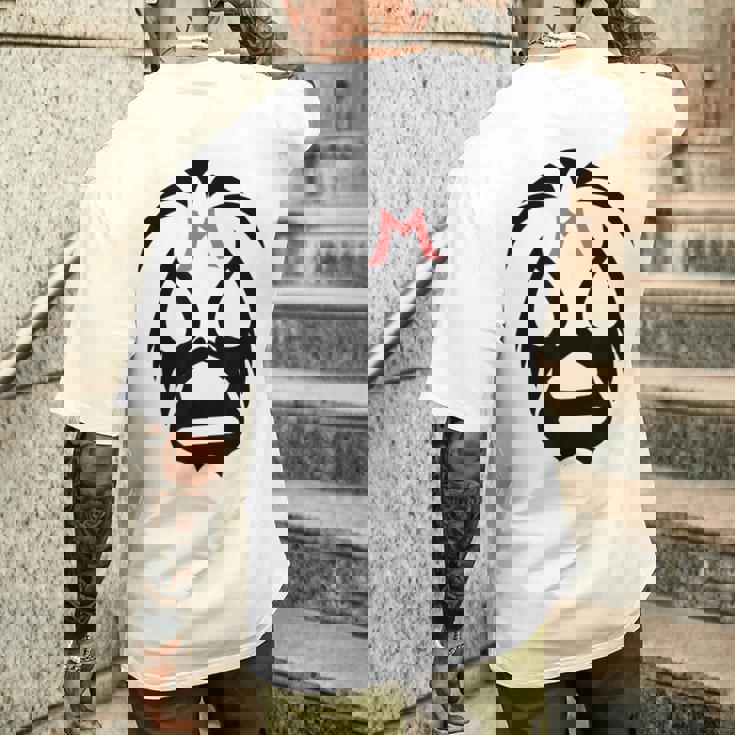 ルチャドールマスクtシャツ メンズTシャツ バックプリント 彼への贈り物