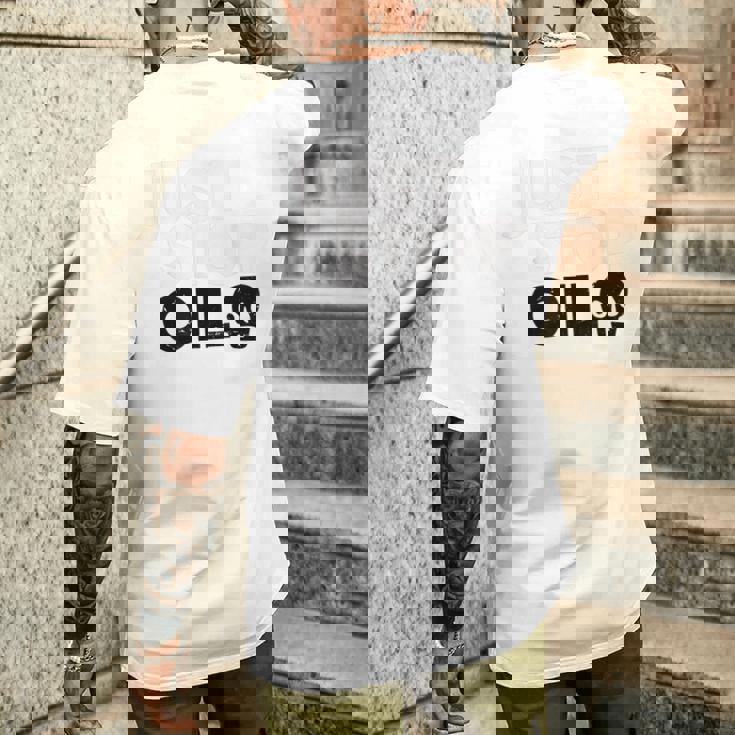 レトロ Justtop Oilave The Earth Meme メンズTシャツ バックプリント 彼への贈り物