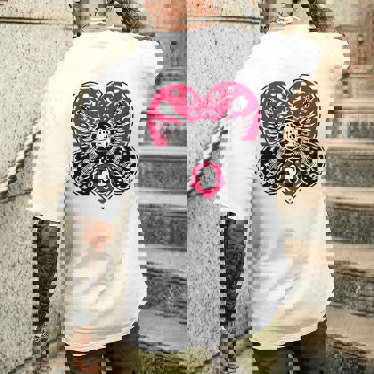 ロカビリー 50年代 ロックンロール ダンスパーティー ソック ホップ ミュージック 60年代 長袖tシャツ メンズTシャツ バックプリント 彼への贈り物