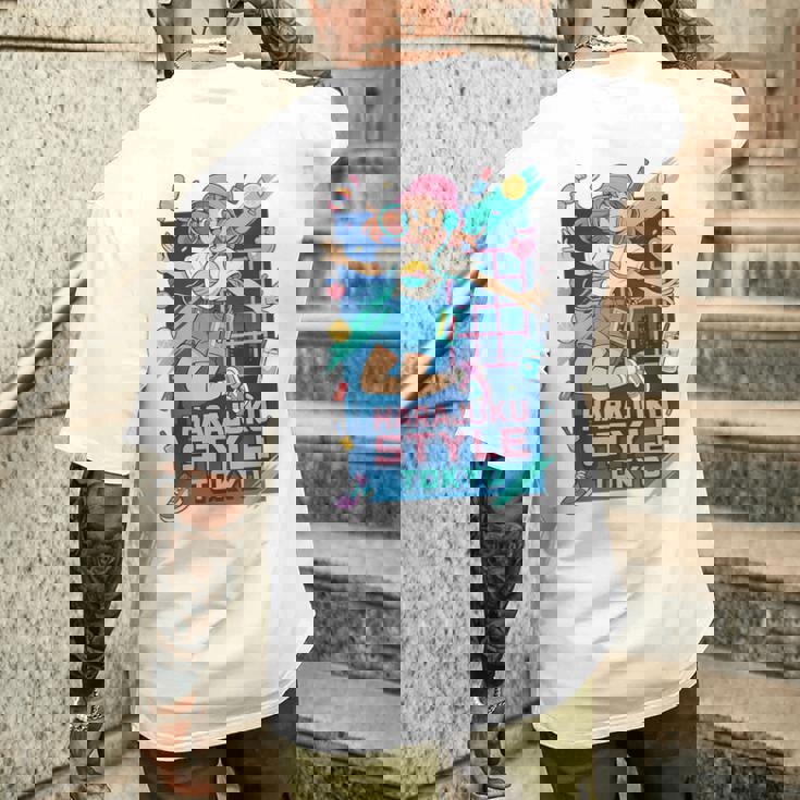 原宿ストリート 東京 メンズTシャツ バックプリント 彼への贈り物