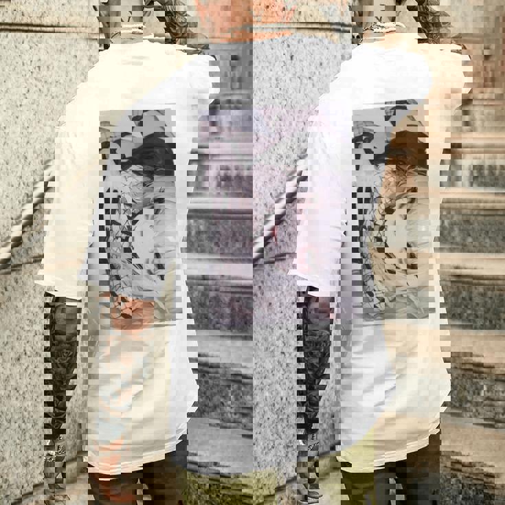 吸血鬼 アニメ ワイフ 長袖tシャツ メンズTシャツ バックプリント 彼への贈り物