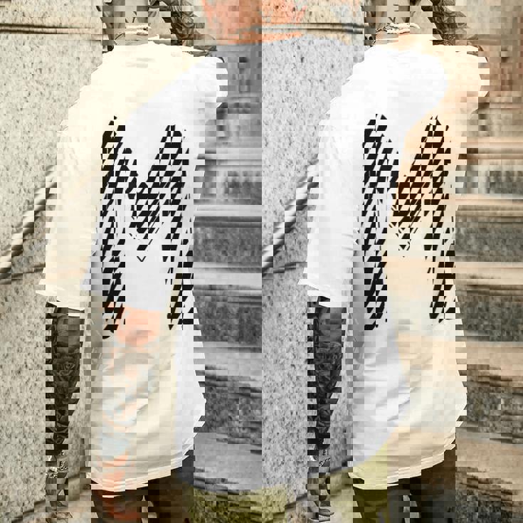 太字 クリエイティブ ゼブラマーカー 文字 M デザイン アニマルシリーズ メンズTシャツ バックプリント 彼への贈り物