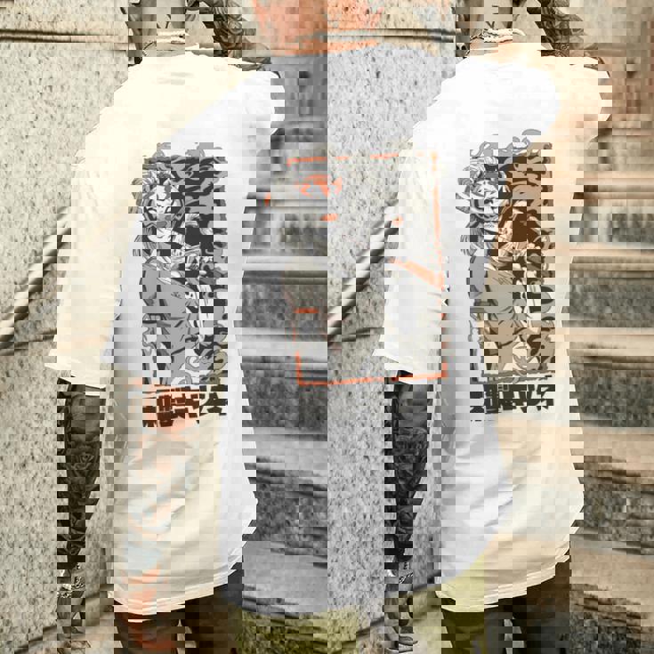 日本のアニメ漫画とカワイイ美学 長袖tシャツ メンズTシャツ バックプリント 彼への贈り物