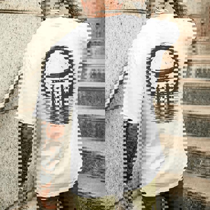 日本の鳥居アート メンズTシャツ バックプリント 彼への贈り物