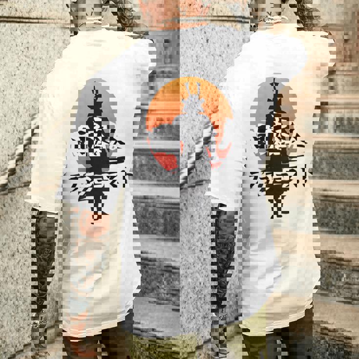 日本人ファースト メンズTシャツ バックプリント 彼への贈り物