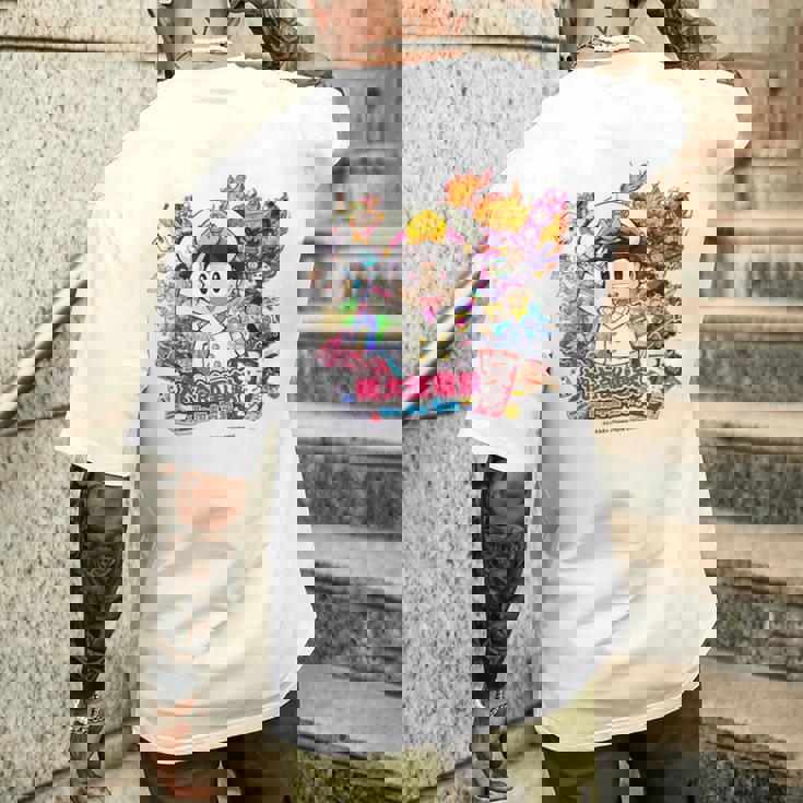 桃太郎電鉄 昭和 平成 令和も定番 メンズTシャツ バックプリント 彼への贈り物