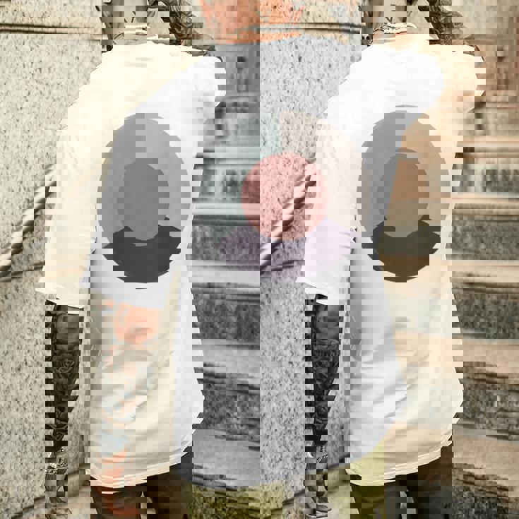 淫夢バッジ バックプリント メンズTシャツ バックプリント 彼への贈り物