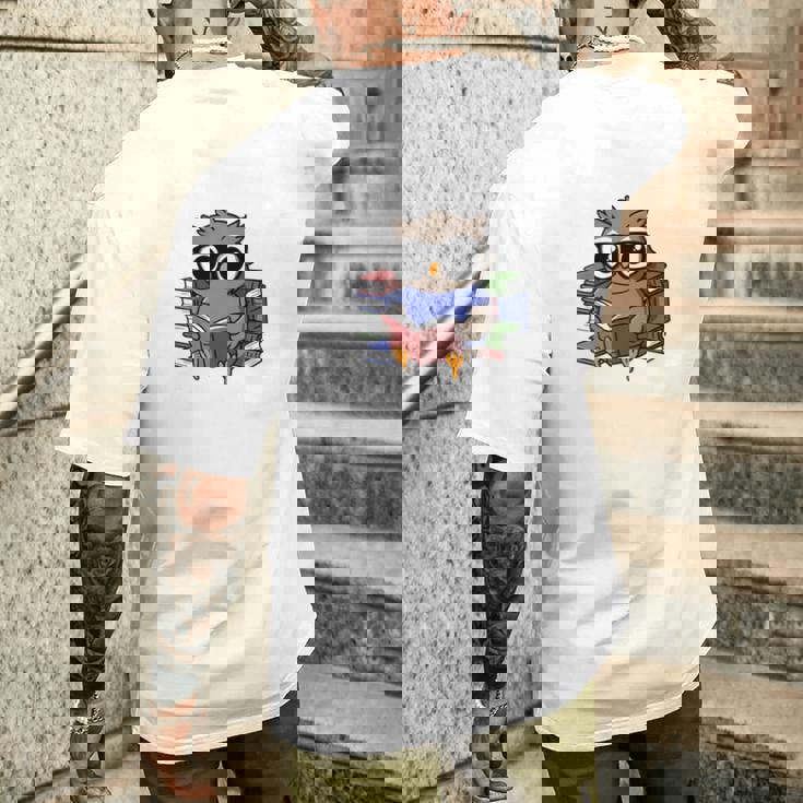 私の週末はすべて予約済みです。本を読むアパレル。 長袖tシャツ メンズTシャツ バックプリント 彼への贈り物