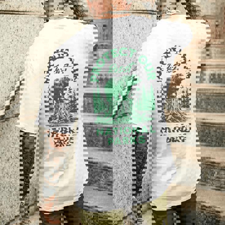 米国国立公園レジストサービス メンズTシャツ バックプリント 彼への贈り物