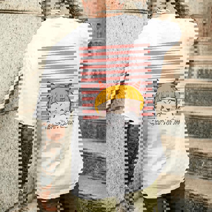 絵本・おにのこにこちゃん ② メンズTシャツ バックプリント 彼への贈り物