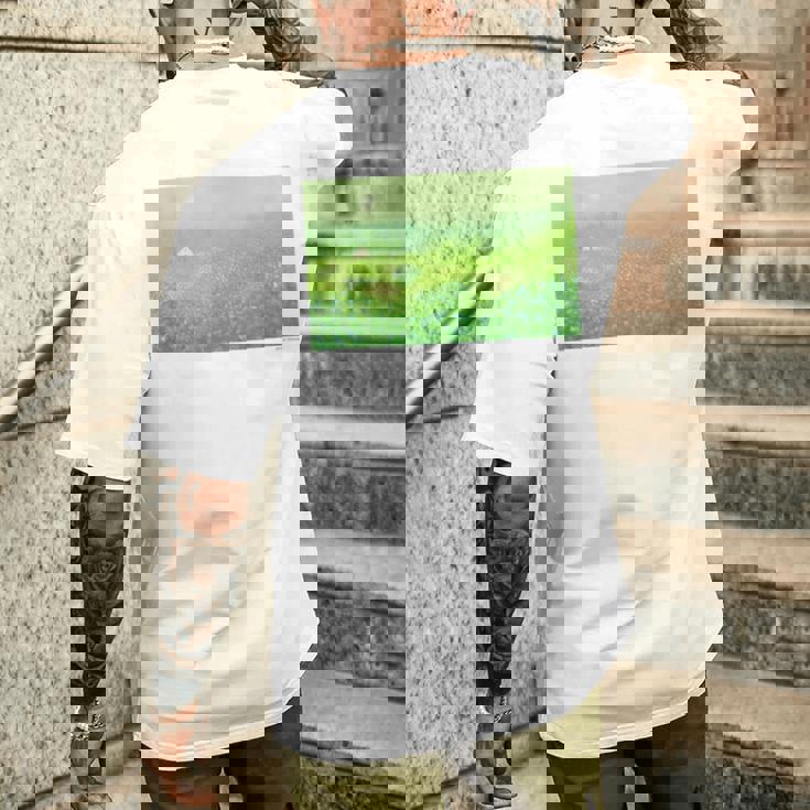 詩とメルヘン 葉祥明 妖精の棲む森 メンズTシャツ バックプリント 彼への贈り物