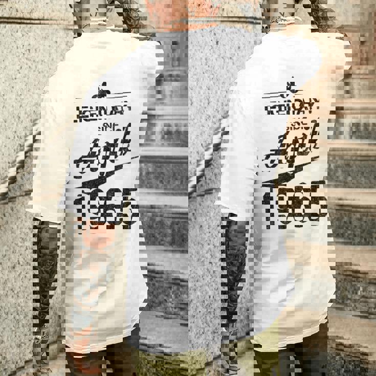 還暦 1965年4月生まれ 60歳 ヴィンテージ メンズTシャツ バックプリント 彼への贈り物