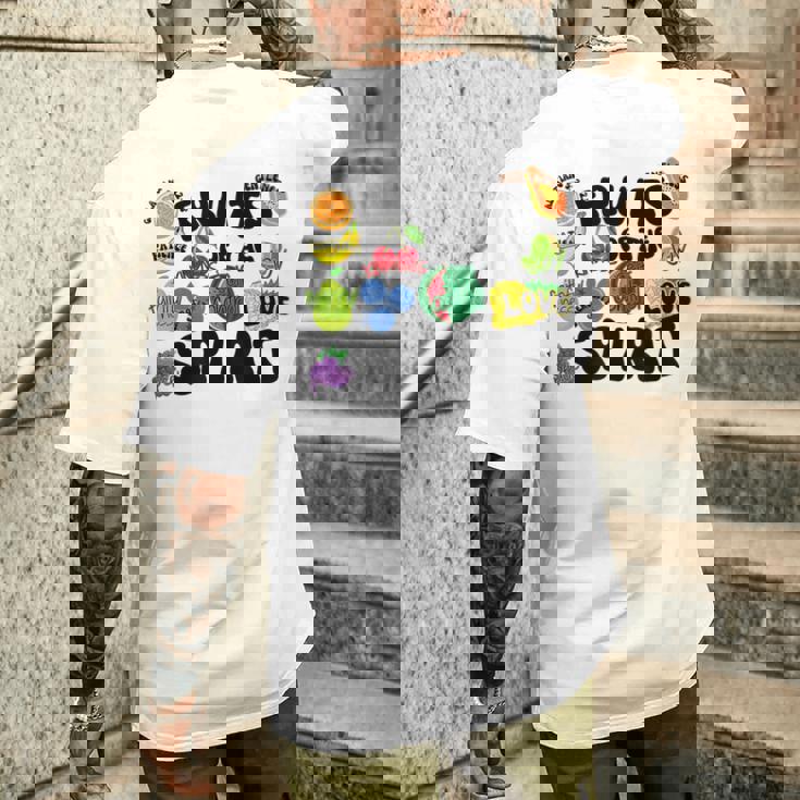 霊の果実 イエス 神の恋人 キリスト教信仰 ギフト メンズTシャツ バックプリント 彼への贈り物