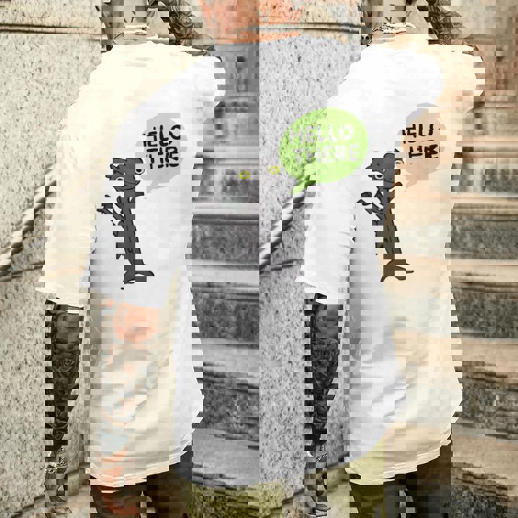 面白いドラゴンダンス ダンシングドラゴンのミーム メンズTシャツ バックプリント 彼への贈り物