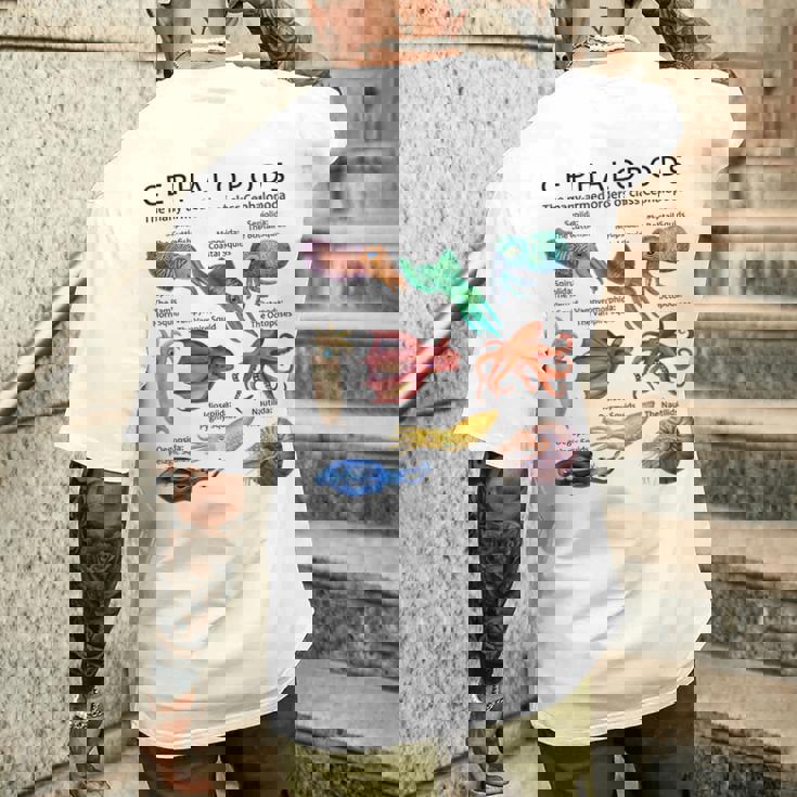 頭足類 メンズTシャツ バックプリント 彼への贈り物