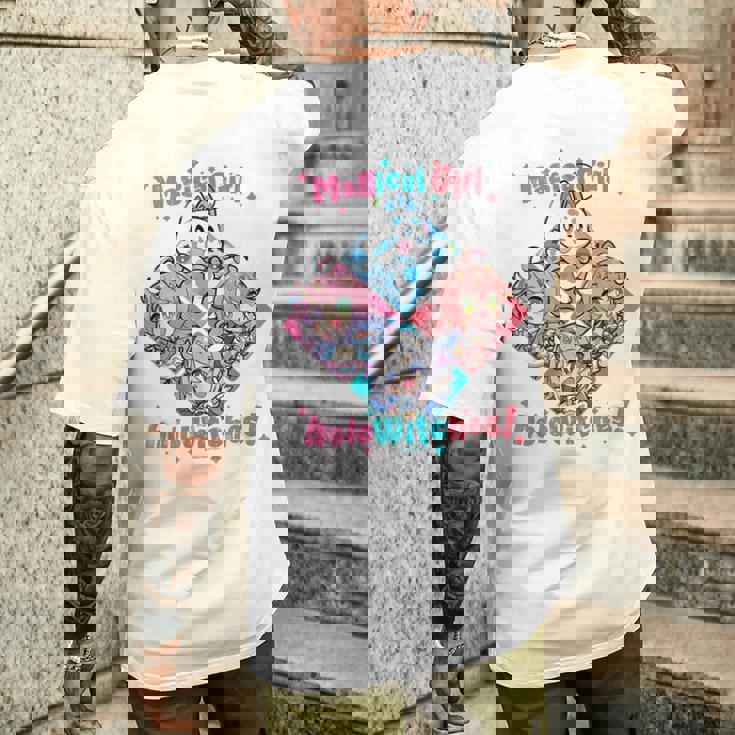 魔法少女ホロウィッチ！ さくらみこ・天音かなた・姫森ルーナ メンズTシャツ バックプリント 彼への贈り物