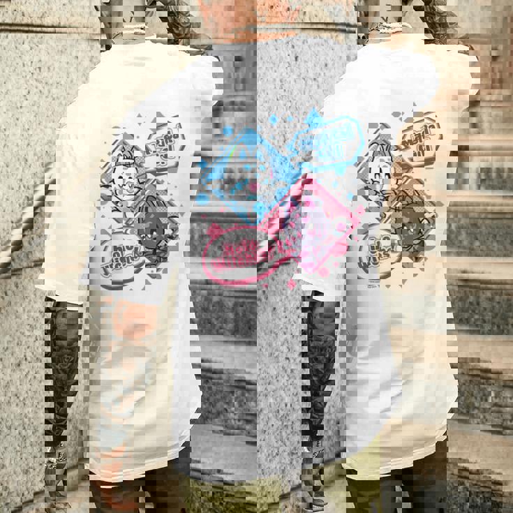 魔法少女ホロウィッチ！ アエル＆ラグ メンズTシャツ バックプリント 彼への贈り物