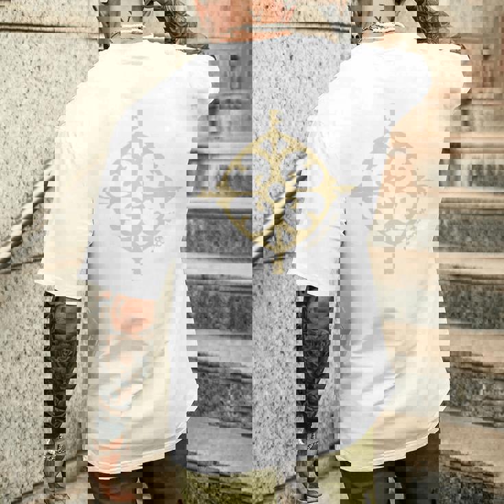 黒猫のウィズ 幻想銀行 メンズTシャツ バックプリント 彼への贈り物