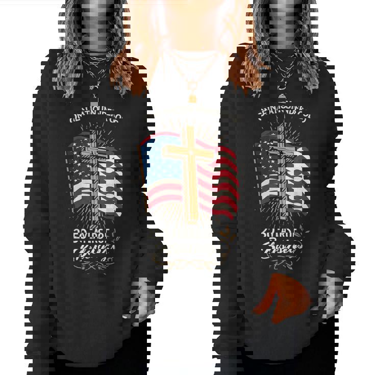 250 Years Of Blessing 250Th Anniversary Christian Usa Women Sweatshirt