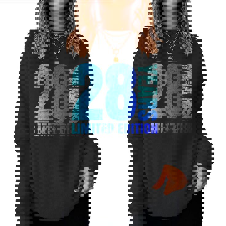 28歳 男性 ギフト 28歳 誕生日プレゼント 女性用 レディーススウェットシャツ