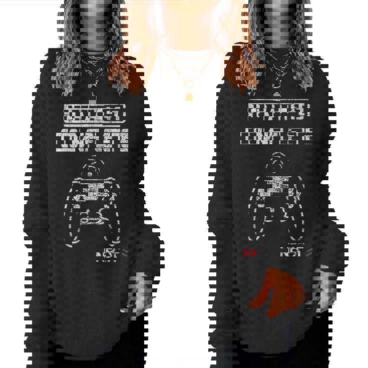 40歳の誕生日プレゼント Level 40 Complete 贈り物 男性用、女性用 レディーススウェットシャツ