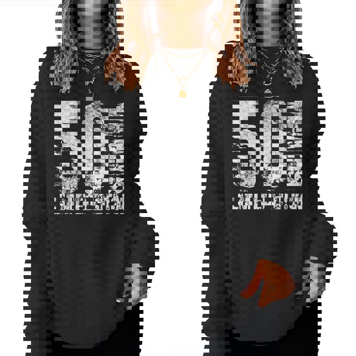 50歳 男性 ギフト 50歳 誕生日プレゼント 女性用 レディーススウェットシャツ