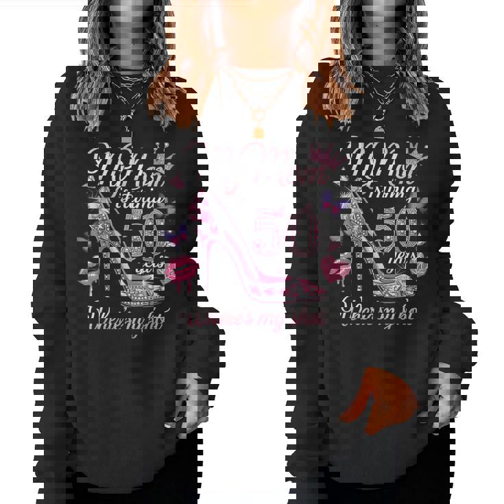 50歳の誕生日プレゼント お母さん 50歳 レディーススウェットシャツ