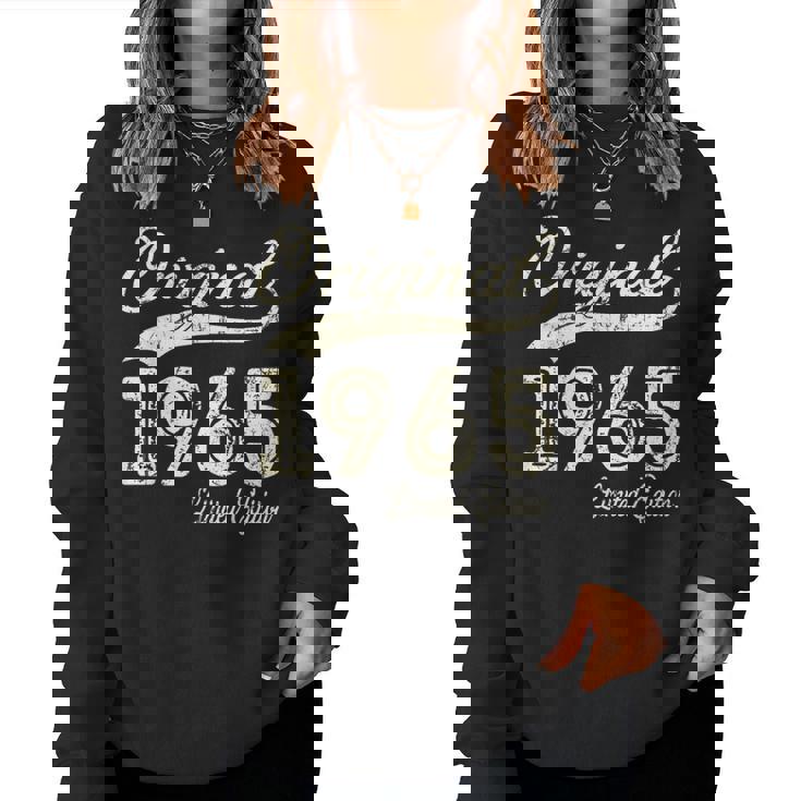 60Th Birthday Womenintage 1965 Original Parts レディーススウェットシャツ