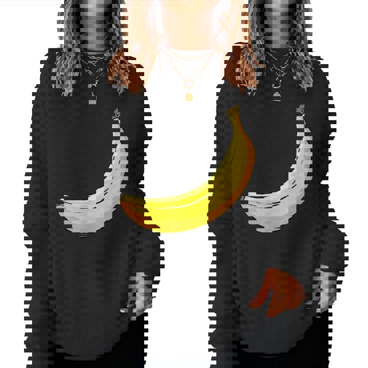 Bananaeganegetarian Merch レディーススウェットシャツ