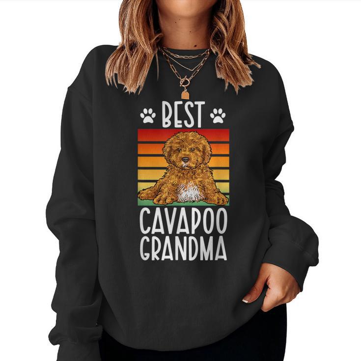 Best Cavapoo Grandma Ever Dog Owner Cavapoo Women T-shirt | Mazezy