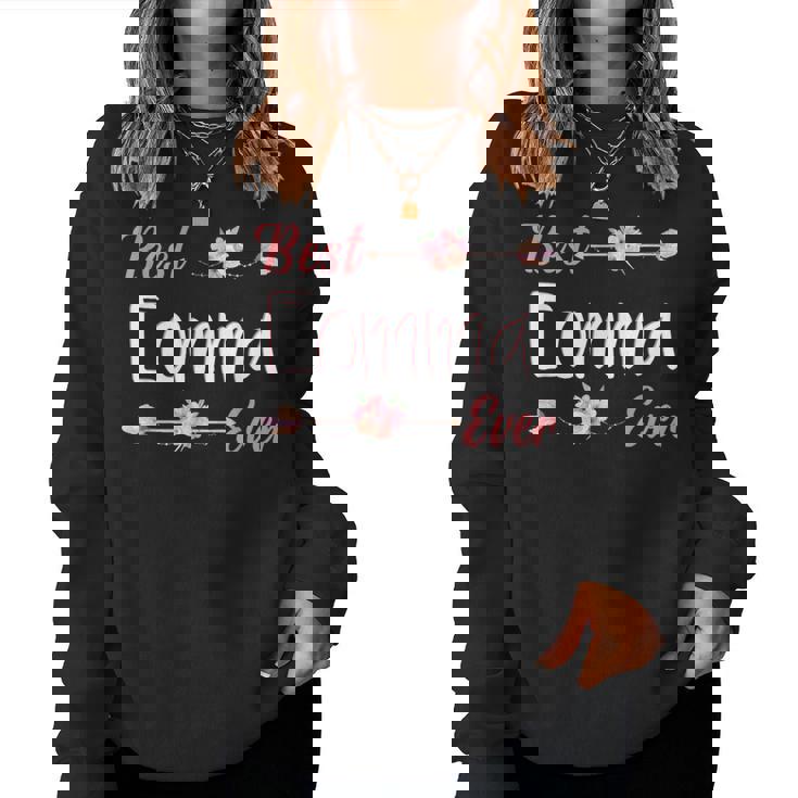 Best Eomma Ever Korean Mom Floral Mother’S Day Women Sweatshirt