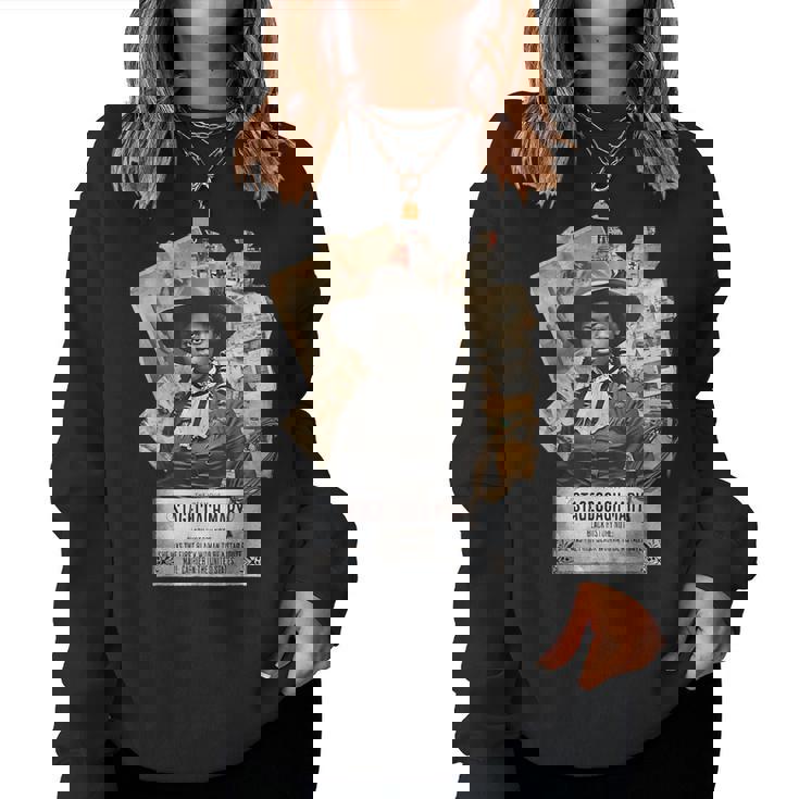 Black Cowgirl Western Rodeo Black History Texas Women Women Sweatshirt