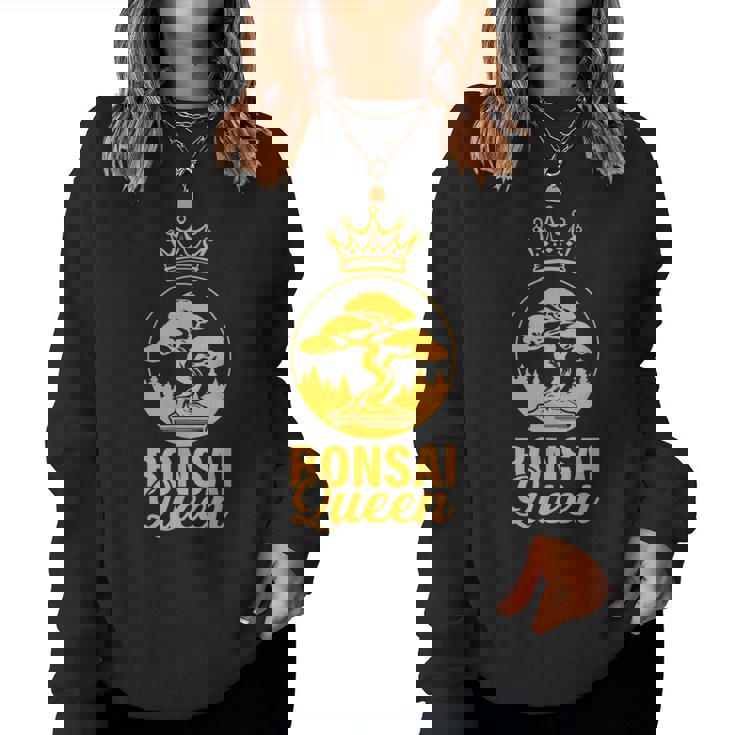 Bonsai Queen Penjing Penzai Bonsai 盆栽 レディーススウェットシャツ