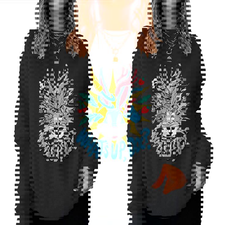 Bugs Bunny What's Up Doc レディーススウェットシャツ