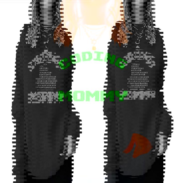 Coding Mommy Programador De Código Binario Para Mamá Sudadera Mujer