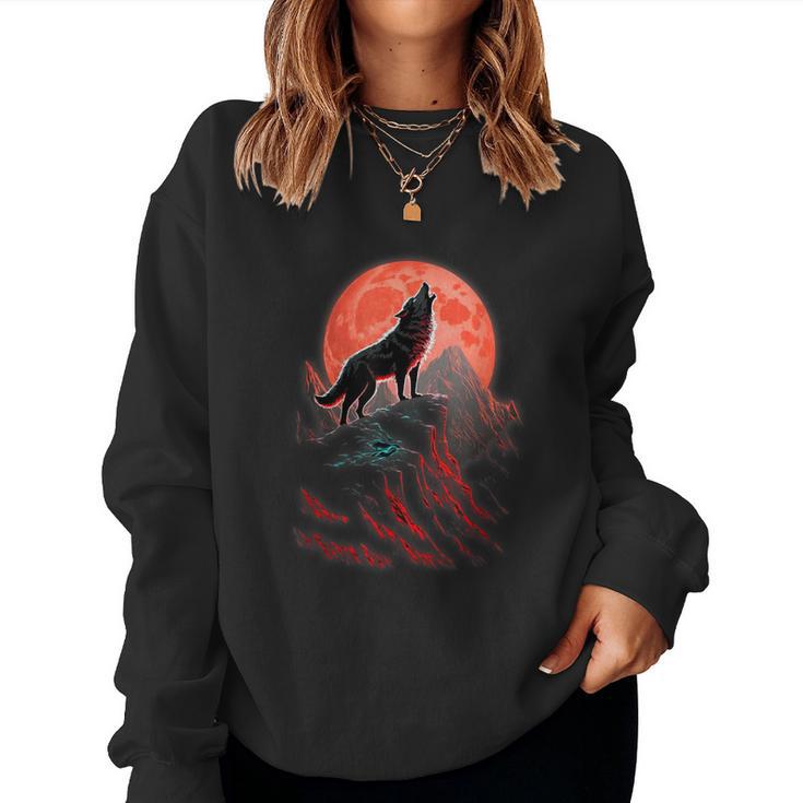 Disfraz De Lobo Para Niños Lobo Lobo Lobo Sudadera Mujer