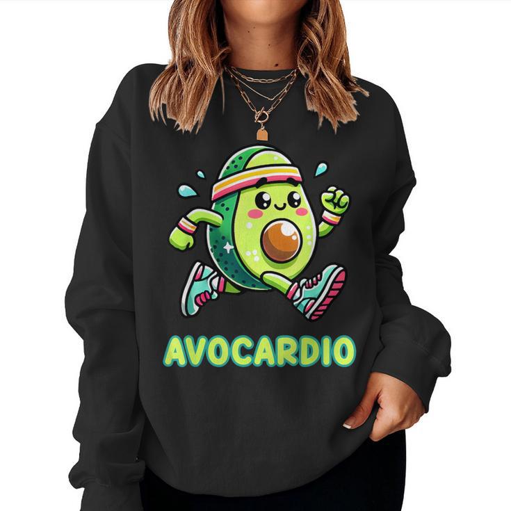 Divertido Aguacate Para Correr Fitness Ejercicio Cardio Regalo Para Hombres Y Es Sudadera Mujer