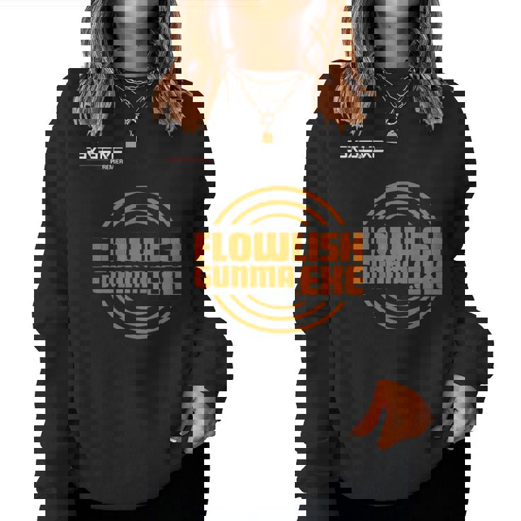 Flowlish GunmaExe_3_髙橋芙由子 レディーススウェットシャツ