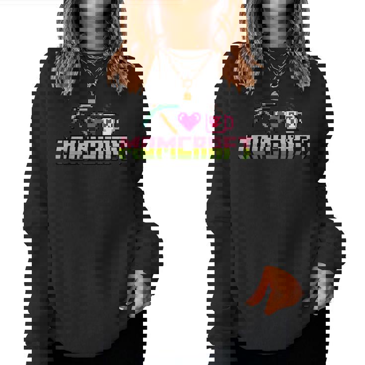 Happy Mother's Day Momcraft Gamer Mom S Sweatshirt Frauen