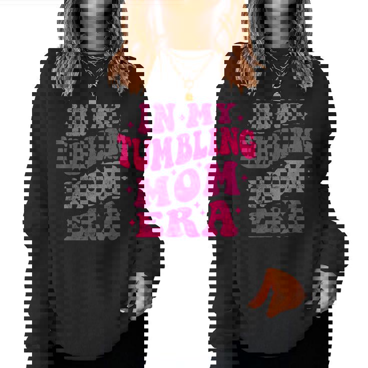 In My Tumbling Mom Era Tumbling Mom Lovers 母の日 レディーススウェットシャツ
